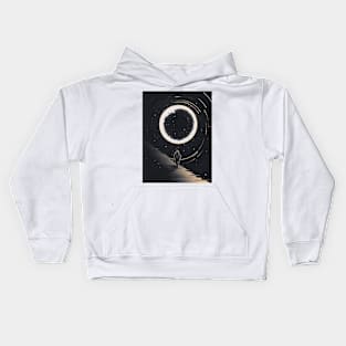 Space Decor Kids Hoodie